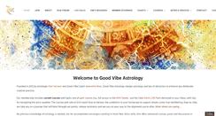 Desktop Screenshot of goodvibeastrology.com